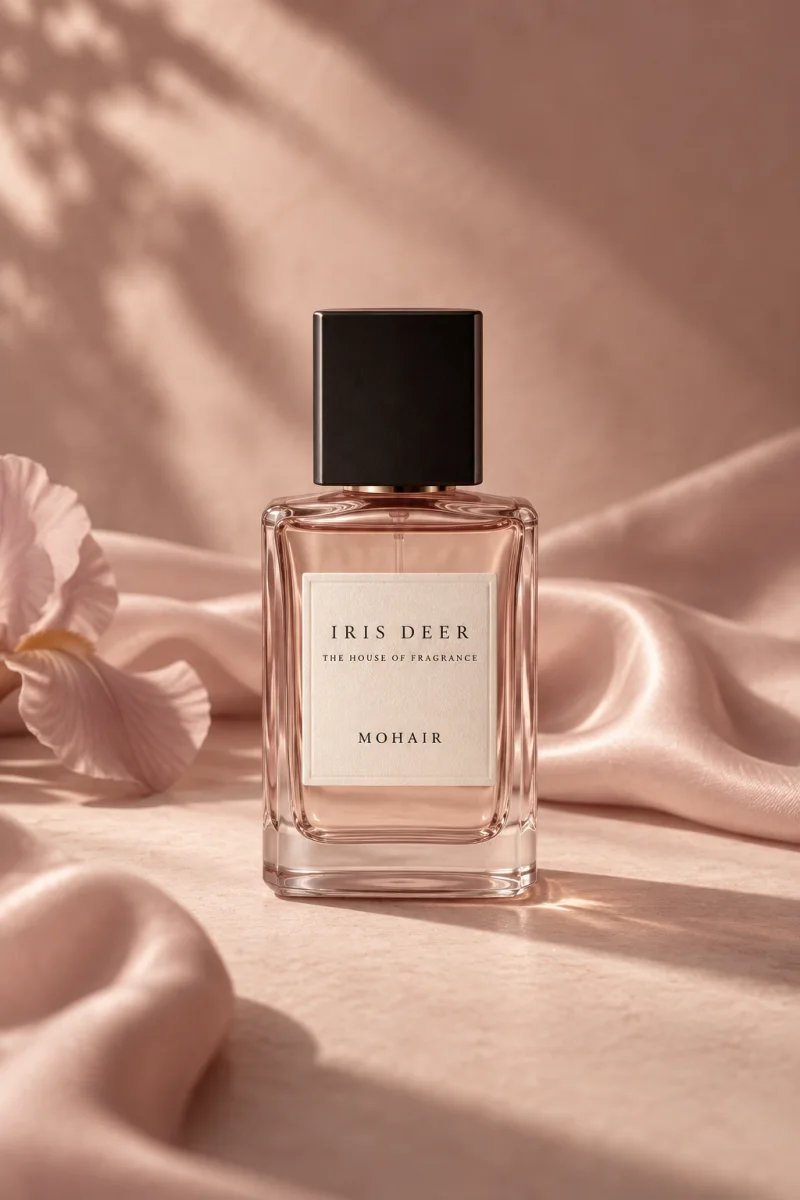 IRIS DEER Mohair luxury car perfume — concept packaging