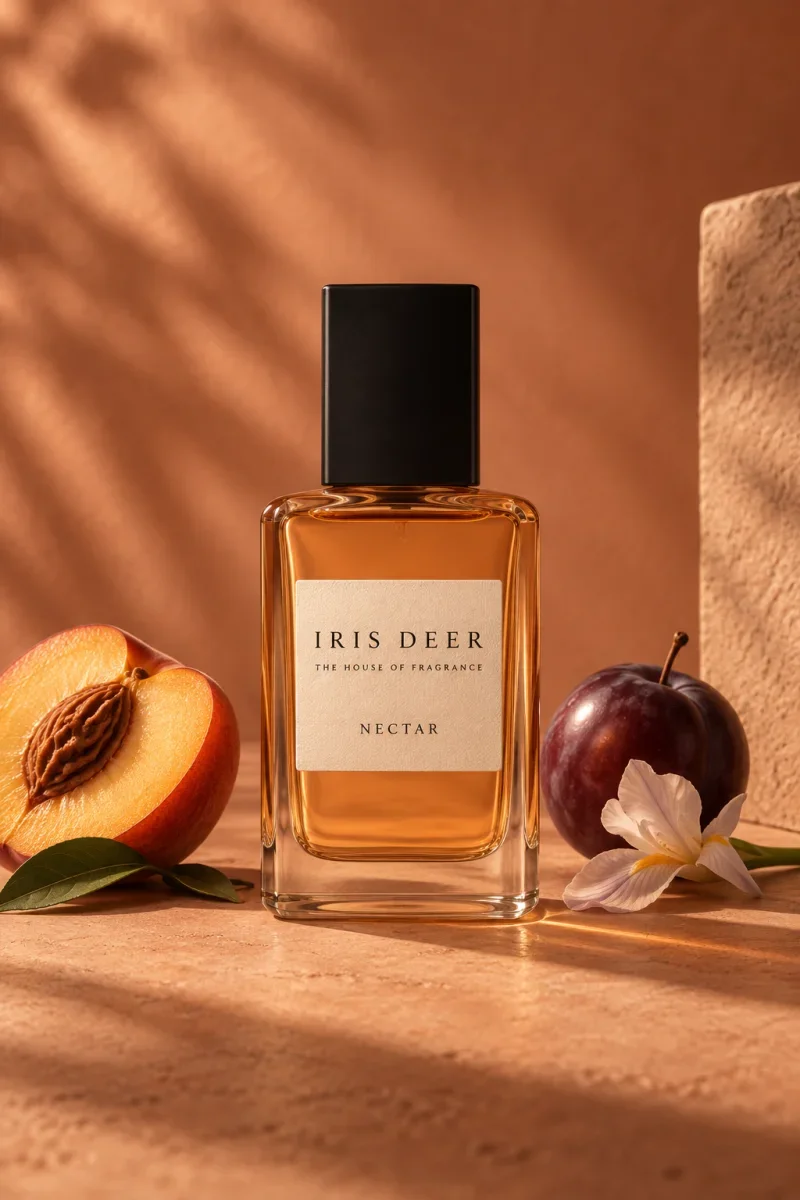 IRIS DEER Nectar luxury car perfume — concept packaging